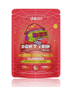 Dozo Mushroom Gummies Strawberry Kiwi Dust 7100MG