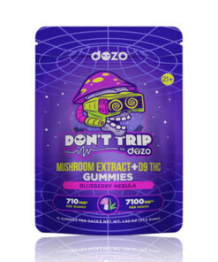 Dozo Mushroom Gummies Blueberry Nebula 7100MG