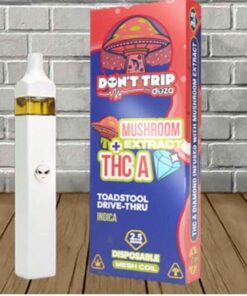 DOZO DONT TRIP MUSHROOM DISPOSABLE WITH THC-A Toadstool Drive-Thru 2.5g