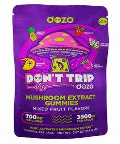 Dozo Mushroom Gummies Mixed Fruit Flavors 3500MG