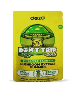 Dozo Mushroom Gummies Pineapple Starship 3500MG