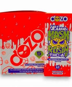Dozo Live Hash Rosin+THC-A Disposables Watermelon zkittlez 2.5